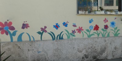 I bambini dipingono i muri